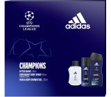 Adidas UEFA Champions League Edition VIII Rasierwasser 100 ml + Deospray 150 ml + Duschgel 250 ml, Kosmetikset für Männer