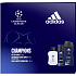 Adidas UEFA Champions League Edition VIII Rasierwasser 100 ml + Deospray 150 ml + Duschgel 250 ml, Kosmetikset für Männer