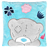 Me to You Warm Kissen Blau 24 x 24 cm