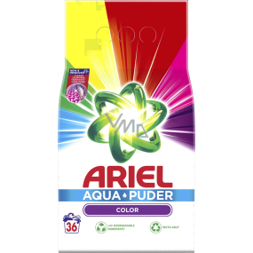 Ariel Aquapuder Color Universalwaschmittel für Buntwäsche 36 Dosen 2,34 kg