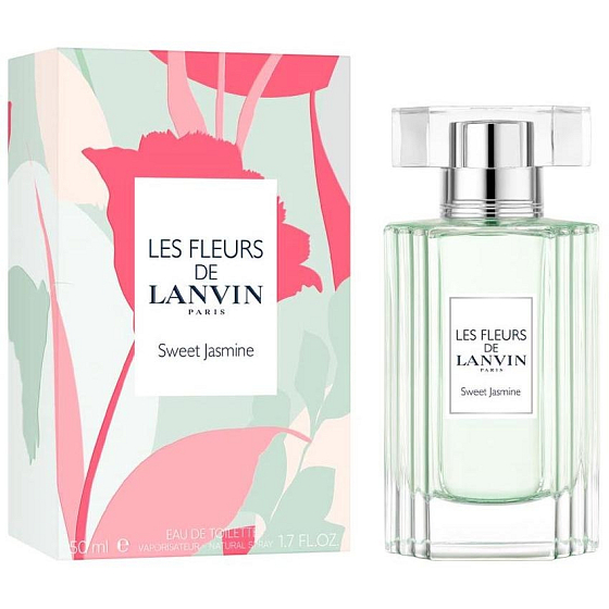 Lanvin Les Fleurs Sweet Jasmine Eau de Toilette für Frauen 50 ml