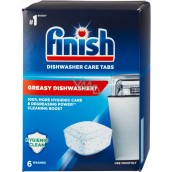 Finish Dishwasher Care Tabs Spülmaschinenreinigungskapseln 6 Stück