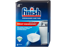 Finish Dishwasher Care Tabs Spülmaschinenreinigungskapseln 6 Stück