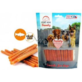 Fine Dog Family Lachsstange, natürlicher Fleischgenuss für Hunde 200 g
