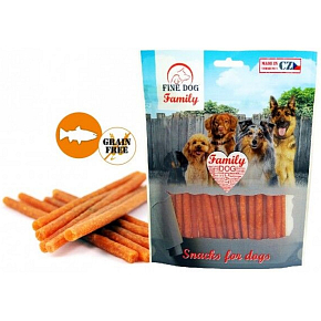 Fine Dog Family Lachsstange, natürlicher Fleischgenuss für Hunde 200 g