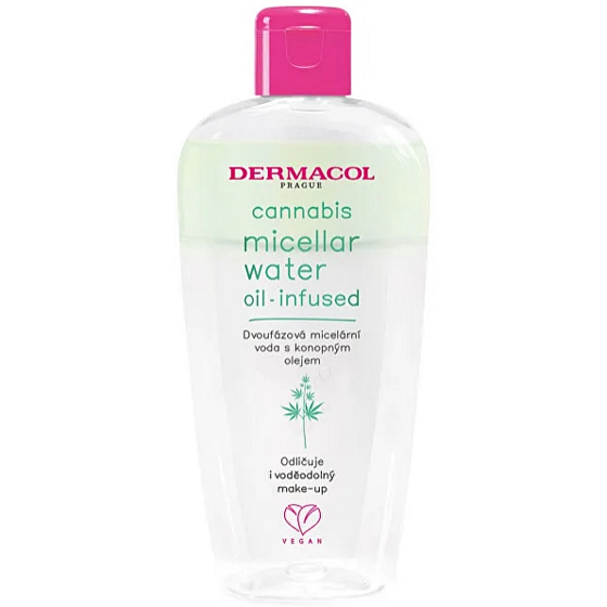 Dermacol Cannabis Zwei-Phasen-Mizellenwasser 200 ml