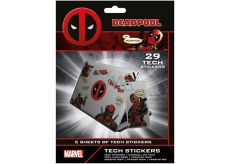 Degen Merch Marvel Deadpool Aufkleber Set 29 Stück