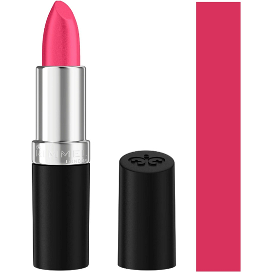 Rimmel London Lasting Finish Satin Lippenstift 350 Pink Power 4 g