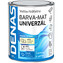 DENAS UNIVERZÁL-MAT deckende Farbe für Holz, Metall und Beton, 0120 Dach-Anthrazit, 700 g