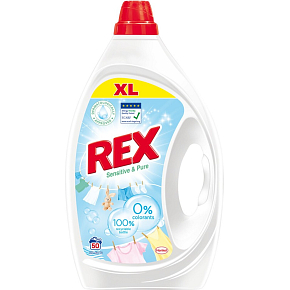 REX Waschgel Sensitive & Pure 50 Waschungen, 2,25L REX Waschgel Sensitive & Pure 50 Waschungen, 2,25L