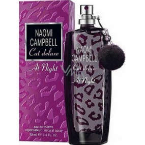 Naomi Campbell Cat Deluxe bei Nacht EdT 50 ml Eau de Toilette Ladies