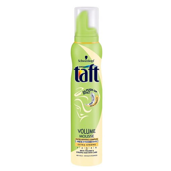 Taft Volume Dry & Stresse mit doppeltem Push-Up-Schaumhärter 200 ml