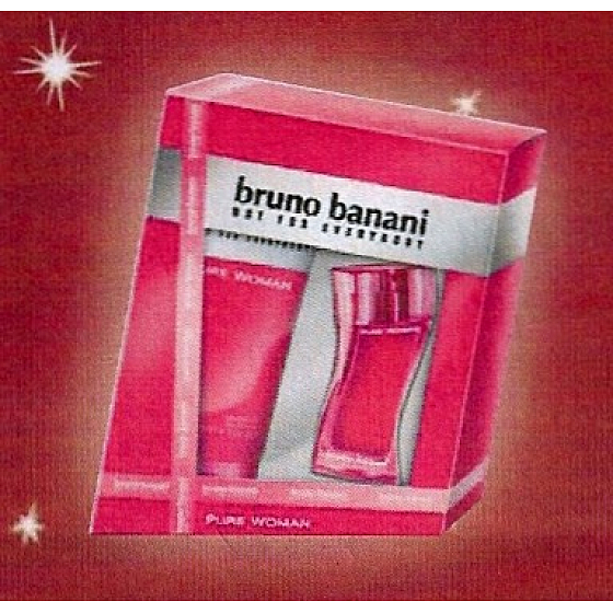 Bruno Banani Reines Eau de Toilette für Frauen 20 ml + Duschgel 200 ml, Geschenkset
