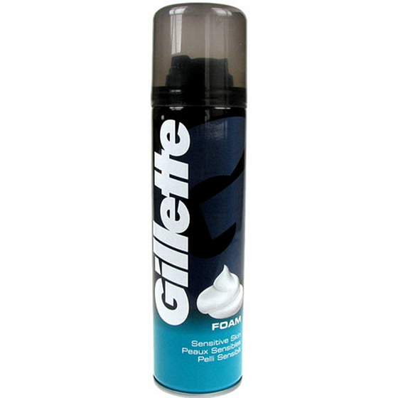 Gillette Classic Sensitive Rasierschaum für empfindliche Haut 300 ml