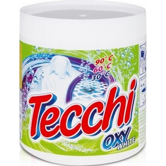 Tecchi Oxy White Fleckenentferner mit aktivem Sauerstoff für weiße Wäsche 500 g