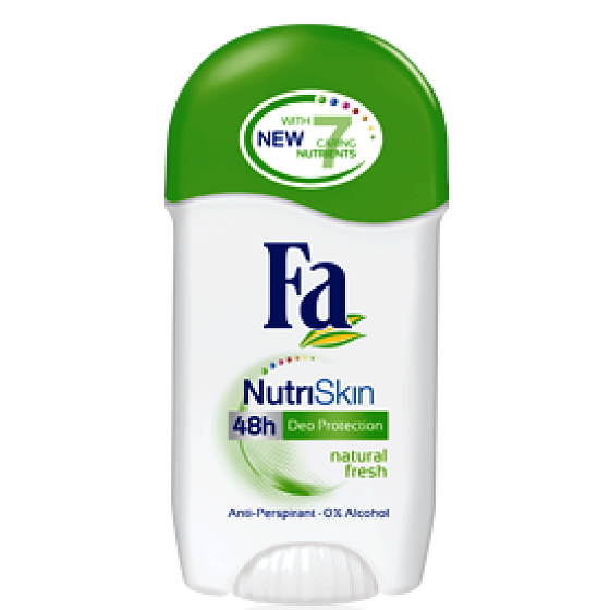 Fa NutriSkin Natural Fresh Senses Antitranspirant Deodorant Stick für Frauen 50 ml