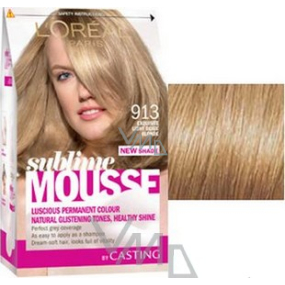 Loreal Sublime Mousse Haarfarbe 913 Hell Sandblond Loreal Sublime Mousse Haarfarbe 913 Hell Sandblond