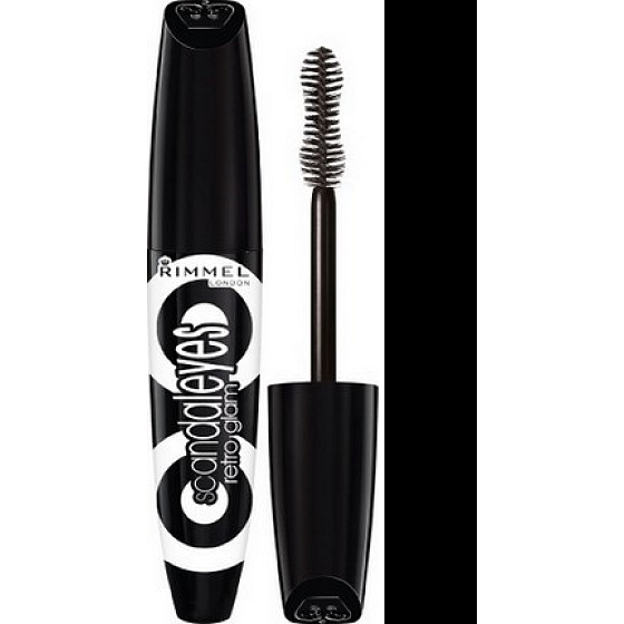 Rimmel London Scandaleyes Retro Glam Mascara 001 Schwarz 12 ml