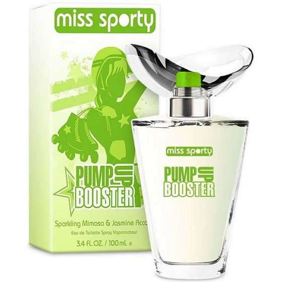 Miss Sports Love 2 Liebes Pump Up Booster EdT 100 ml Eau de Toilette Ladies