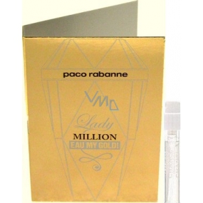 Paco Rabanne Lady Million Eau My Gold! eau de Toilette für Frauen 1,5 ml mit Spray, Fläschchen