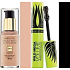 Max Factor Facefinity den ganzen Tag makelloses 3in1 Make-up 50 Natural 30 ml + Wild Mega Volume Mascara schwarz 11 ml