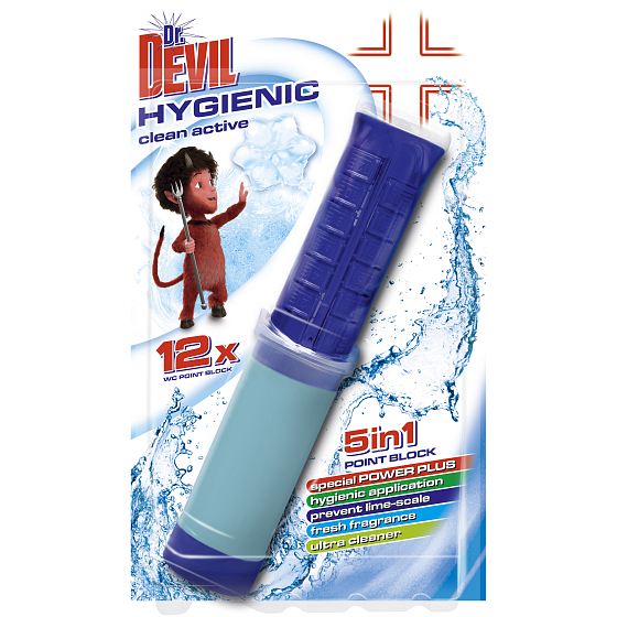 Dr. Devil WC Clean Active 5in1 Point Block WC Punktblock 75 ml