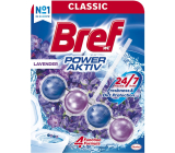 Bref WC Power Aktiv Lavendel, WC Block in Kügelchen, Lavendel, 50 g
