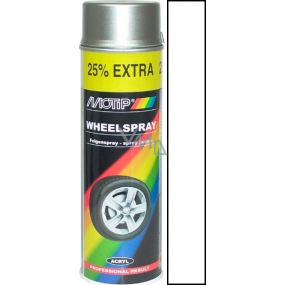 Motip Wheel Spray 04003 weiße Acrylfarbe für Radscheiben 500 ml