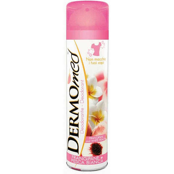 Dermomed Tiare Flower & Peach Deodorant Spray für Frauen 150 ml