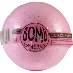 Bomb Cosmetics Pink - Lucky Dip Pink Sprudelndes ballistisches Bad mit einer Überraschung für Kinder 160 g