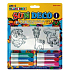 Amos Colors für Glas Set mit 6 Farben x 5,5 ml + 3 Objektträger
