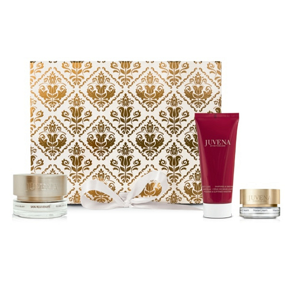 Juvena Rejuvenate & Correct Delining Tagescreme 50 ml + Verwöhnen & Glätten Handcreme Handcreme 100 ml + MasterCream Augen- und Lippencreme 10 ml, Kosmetikset