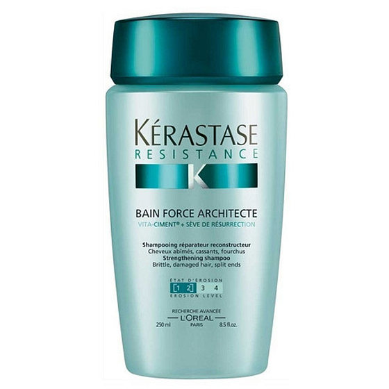 Kérastase Résistance Bain Force Architecte Renewing Shampoo für strapaziertes Haar 250 ml