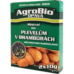 AgroBio Mistral gegen Unkraut in Kartoffeln 2 x 10 g