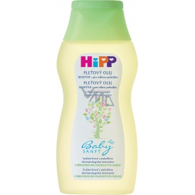 HiPP Babysanft Bio Hautöl mit natürlichem Mandelöl für empfindliche Haut 200 ml