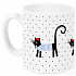 Albi Espresso Becher Französische Katzen 100 ml
