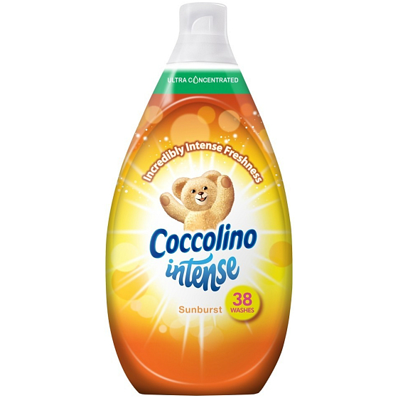 Coccolino Intense Sunburst konzentrierter Weichmacher 38 Dosen 570 ml