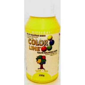 Kittfort Color Line Flüssigfarbe gelb 100 g