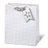 BSB Luxus Geschenk Papiertüte 23 x 19 x 9 cm Weihnachten holographische Sterne VDT 412 - A5