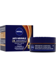 Nivea Anti-Wrinkle + Contouring Nachtcreme zur Verbesserung der Kontur 65+ 50 ml