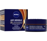 Nivea Anti-Wrinkle + Contouring Nachtcreme zur Verbesserung der Kontur 65+ 50 ml