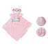 Erste Schritte Schlafsack mit Plüschkopf Rosa Bär 30 x 28 cm