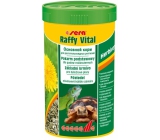 Sera Raffy Vital granulierte Grundnahrung für Landschildkröten und alle anderen pflanzenfressenden Reptilien 250 ml