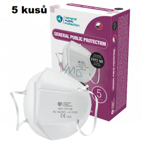 Mundschutz-Atemschutzgerät 4-lagiges FFP2, GPP2 bietet eine hohe Resistenz gegen Viren und Bakterien und absorbiert Schweiß 5 Stück perfekt