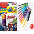 Colorino Dreikant-Buntstifte Marvel Avengers beidseitig 24 Farben
