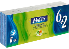 Samtbalsam Hygienetaschentücher 4 Lagen 8 x 10 Stück