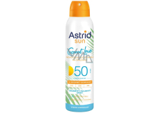 Astrid Sun Coconut Love OF50 Unsichtbarer trockener Spray-Sonnenschutz 150 ml