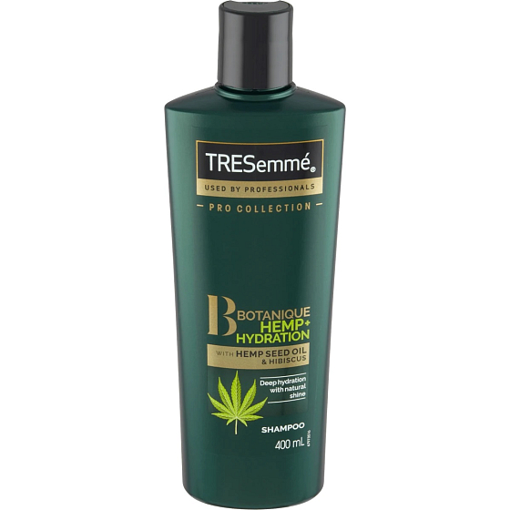 TRESemmé Botanique Hanf+Hydration Shampoo für trockenes Haar mit Hanföl 400 ml