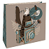 Nekupto Geschenkpapier Tasche Luxus 18 x 16 x 8 cm Kamera
