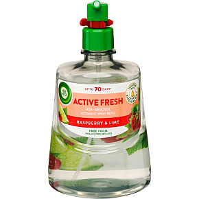 Air Wick Active Fresh Himbeere und Limette Nachfüllung für den Diffusor, 228 ml